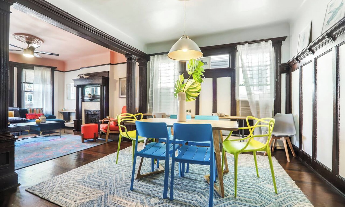 West Side Apartment | Updated 3BR/1B Victorian Hous Close to NYC Parking Avail Pets Welcome