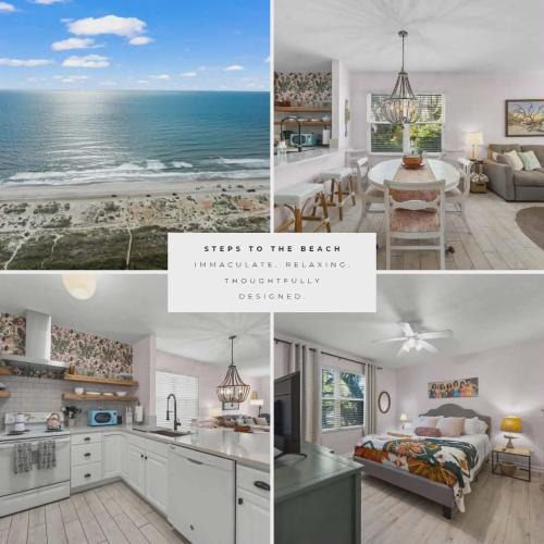 Coquina Gables Apartment | Updated! Beautiful Decor! Walk to Beach & Eats