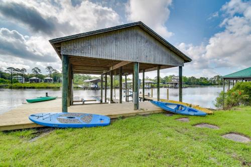 Elberta House | Waterfront Wolf Bay Home w/Private Boathouse!