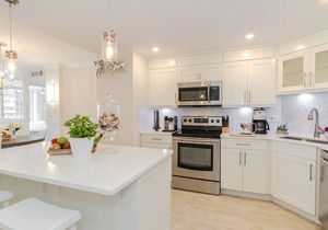 Modern, bright Vanderbilt beach condo with views at Delnor-Wiggins State Park