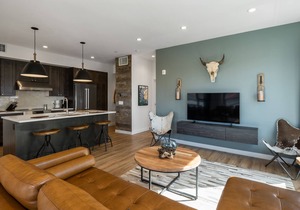 Rustic Overlook- 30 day rental in the new Merin building in downtown Bozeman!