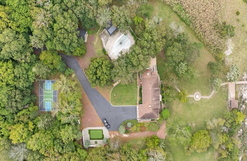 Green Creek House | 12 Acre Estate with Private Beach and Private Pool