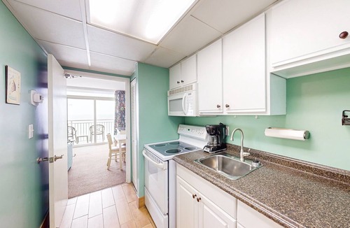 Myrtle Beach Condo | 12th-floor oceanfront condo with hot tubs, pools, beach views, balcony & gym