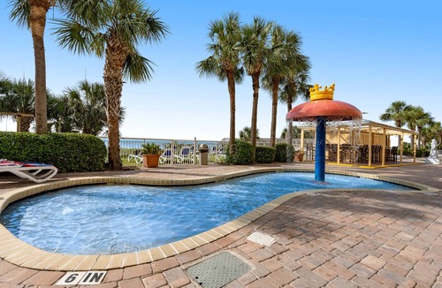 Myrtle Beach Condo | 12th-floor oceanfront condo with hot tubs, pools, beach views, balcony & gym