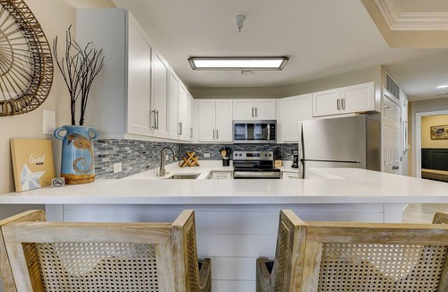 North Forest Beach Condo | 1303 SeaCrest - 3rd Floor - Gorgeous Ocean Views & Walk to Shopping & Dining