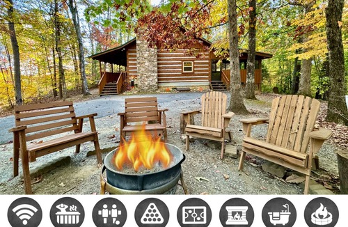 Gatlinburg - Pigeon Forge Cabin | 178 m² Cabin ∙ 3 bedrooms ∙ 8 guests