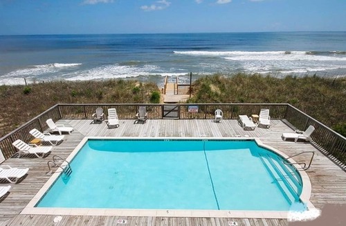 Kill Devil Hills Condo | 2 Bed, 2 Bath Condo with an Oceanfront Pool and Ocean View from the Unit.