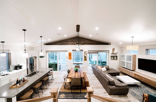 Vilano Beach House | 2 Masters-Heated Pool & Spa+1 min Walk to Beach