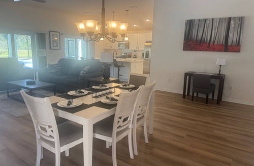 Okahumpka House | 3/3 house in The Villages with pool/hot tub on pond/preserve