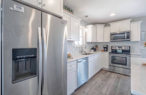 Yaupon Beach House | 3 Bedroom ocean view close to pier and pet friendly!