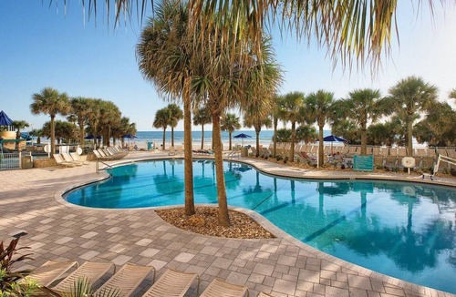 Daytona Beach Condo | 3BD/Daytona - Slide, Pools, Lazy River, Bar, Beach