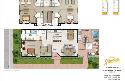 West Kissimmee Villa | ☀ 5 BR 6 BA Villa | 5min→Disneyworld | 2169ft² ♥