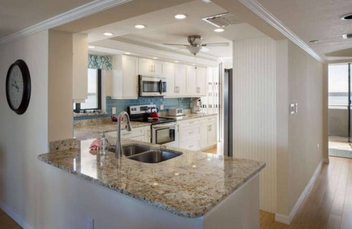 Sand Key Condo | A "10" on 10 - Beachfront Condo w/180° Views of the Water & Private Balconies