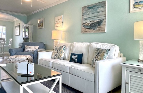 Indian Shores Resort | A Bldg.1st floor.No stairs,Pool,Intracoastal outside your door! Beach easy walk.