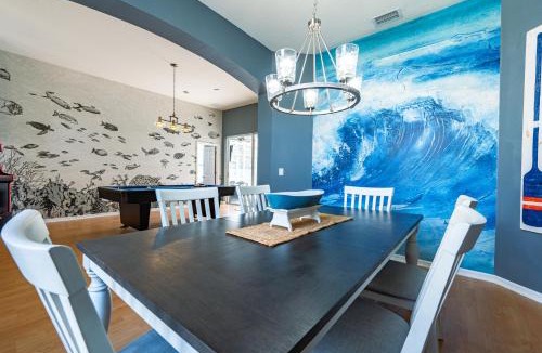 Sabal Harbour House | A Wave From it All! Pet friendly, Private heated pool home with fire pit!
