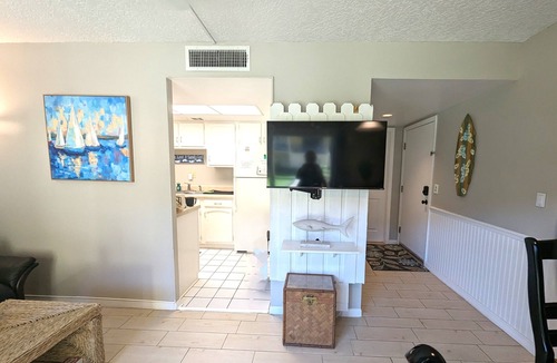 Avon By The Sea Condo | Affordable ONE BR Main Floor Condo RIGHT ON THE BEACH w/KING Bed & Heated POOL!