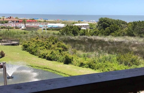 Folly Field Condo | AMAZING OCEAN VIEW with PRIVATE BEACH ACCESS !