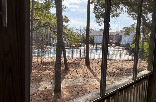 Colington Condo | Anchored At Last 3-bed Condo Kill Devil Hills w/Large Deck and View of the Pool