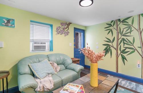 Seaside Heights House | Artistic Oceanfront 2 Bedroom on the beach, Parking Beach Badges fun for all ages