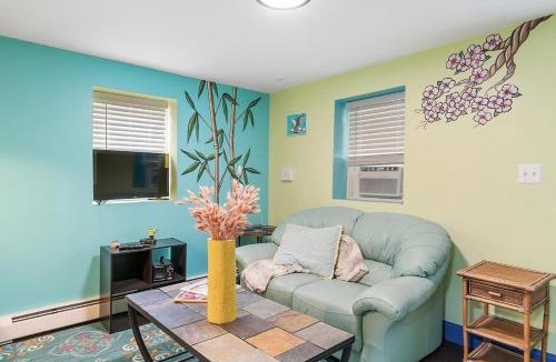 Seaside Heights House | Artistic Oceanfront 2 Bedroom on the beach, Parking Beach Badges fun for all ages