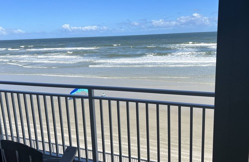New Smyrna Beach Condo | At the Pelican - you can't get closer to the beach than this!