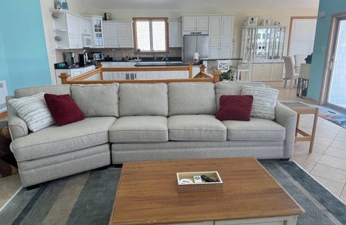 Brigantine House | Bay front house & boat dock, walk to the beach. Beautiful Sunrises!