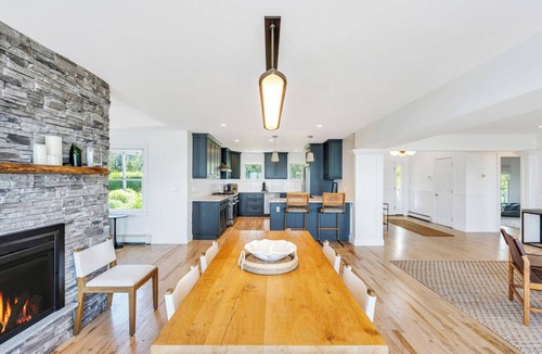 Hampton Bays House | Bayfront Luxury Retreat with Heated Pool, Private Beach, and Sweeping Water.
