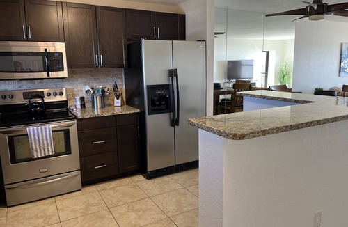 Sand Key Condo | Beachfront condo on Sand Key with balconies facing both Beach & The Intracoastal