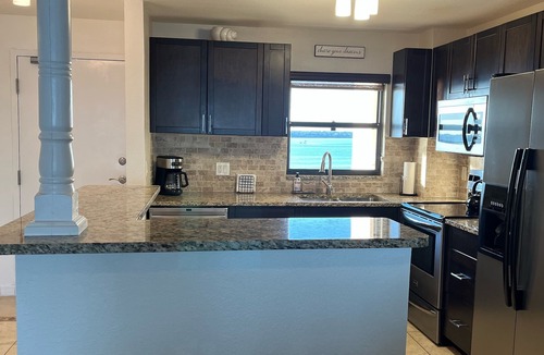 Sand Key Condo | Beachfront condo on Sand Key with balconies facing both Beach & The Intracoastal