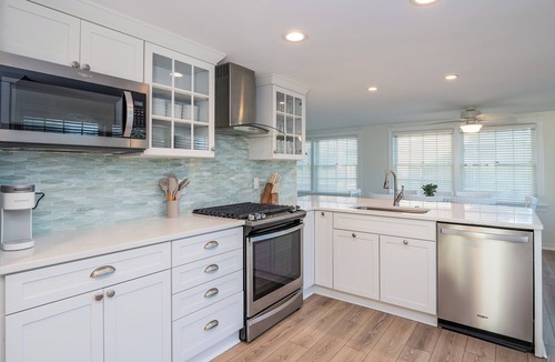 Town Bank House | Beachfront Luxury Spacious Cape May Waterfront Home steps to the Beach!