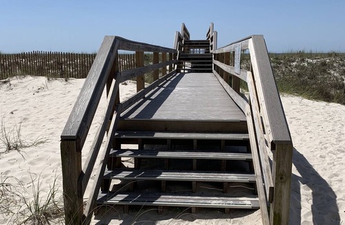 Navarre Beach Condo | Beachview 212 Pool side view/Not Gulf Front