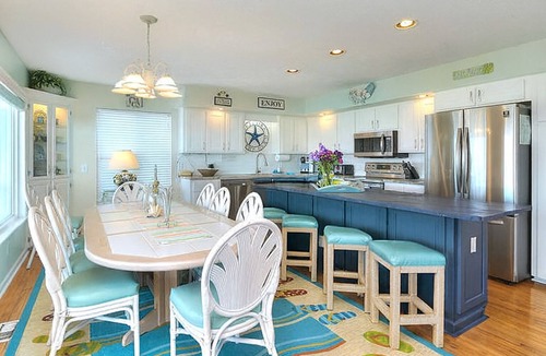 Holden Beach House | BEAUTIFUL 6 BR OCEANFRONT HOME WITH PRIVATE HEATABLE SALTWATER POOL.