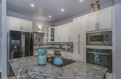 Clearwater House | Beautiful, spacious, 4 king-beds home with heated and covered pool