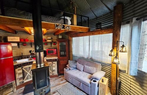 Smithsburg House | Bin There Treehouse, a grain bin treehouse!
