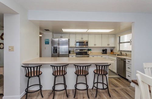 Ponce Inlet Condo | Breathtaking balcony views in this updated, spacious beachfront condo!