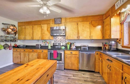 Waynesville House | Breathtaking mountain home with amazing views, firepit, & central AC - 2 dogs OK