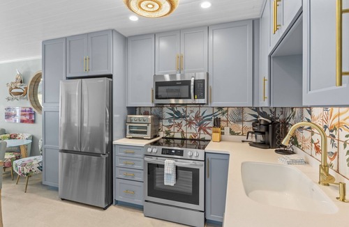 Holmes Beach Villa | Canal-Front Home with Dock and Walk to Beach