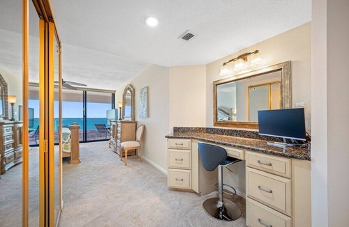 Sand Key Condo | CBC 1-15D – Gulf and Intercoastal water Views-Heated Pool - Spa- Gym!