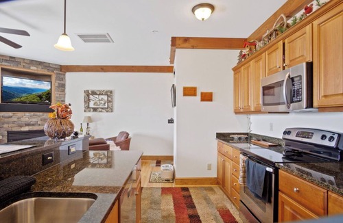 Boone Condo | Chalakee Lodge CB-3- Mountain View, Gated Resort, Indoor/Outdoor Pools & Hot Tub