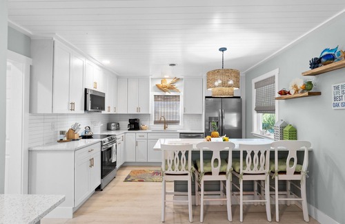 Tranquil Harbour House | Charming 2BR Sea Glee Cottage in Oak Island, perfect for families and pets!