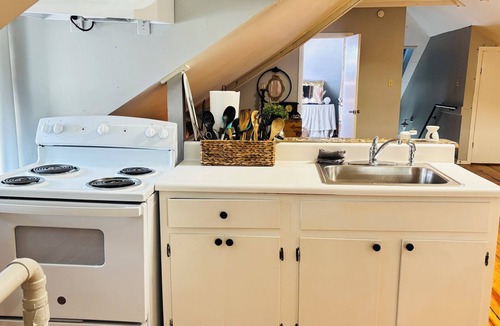 Central Gardens Apartment | Charming Rustic Loft Retreat with King bed