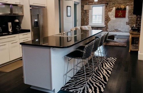 Historic District - North Condo | Chic Factor's Walk Loft Overlooking River St. & the Savannah River.