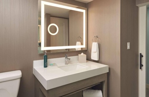 Cocoa Beach Hotel | Coastal 2-Queen Suite | Outdoor Pool w/Splash Pad, Tiki Bar & Beach Access
