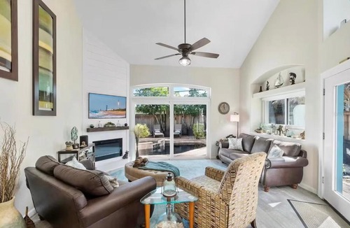 Cocoa Beach Villa | Coastal Oasis - Spacious 3-Story Luxe Beach Home