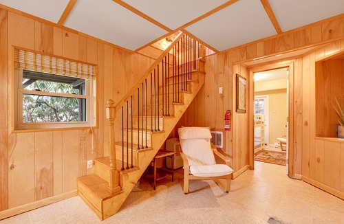 Charter Hills Ski Chalet | Cozy Beech Vibes mountain cabin w/deck, enclosed yard, firepit, fireplace & W/D