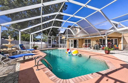 Bearss Plaza House | Cozy Home in Heart of Tampa w/Lanai & Pool!