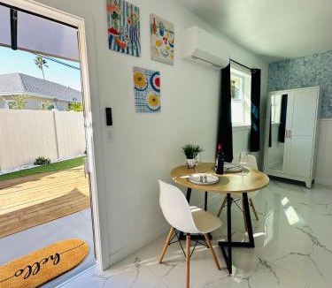 Seminole Apartment | Cozy Private Studio with Hot Tub and Workspace Near Gulf Beaches