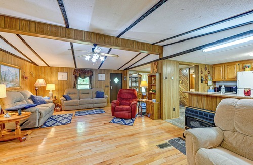 Sylva House | Creek Access & Spacious Yard: Quiet Sylva Home!