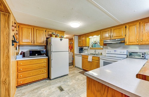 Sylva House | Creek Access & Spacious Yard: Quiet Sylva Home!