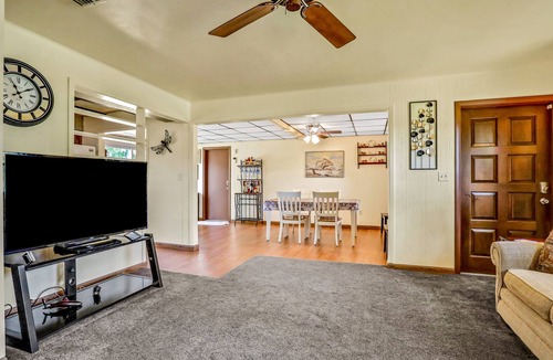 St. Petersburg Cottage | Cute Ranch Home w/ Spacious Backyard, Grill & Brand-New Deck – Near Beaches